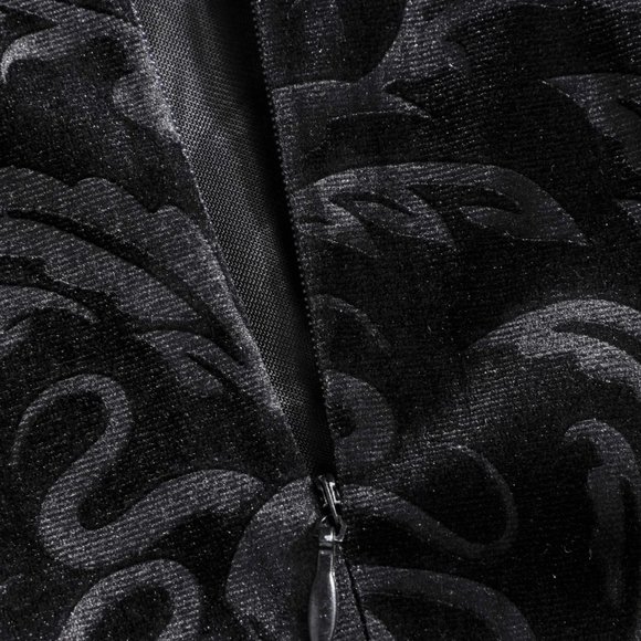 Romantic, Lace Trim, Jacquard, Velvet Valentine's Day Dress from Cider - Size Me - Picture 7 of 8